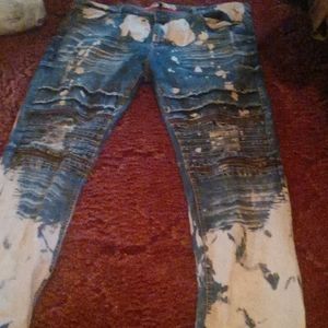 Dark blue jewel house 42 men jeans